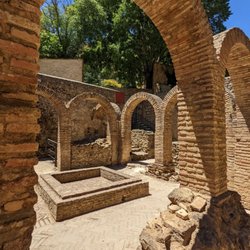 Baños Arabes de Ronda - Bath courtyard (was once the reception area)