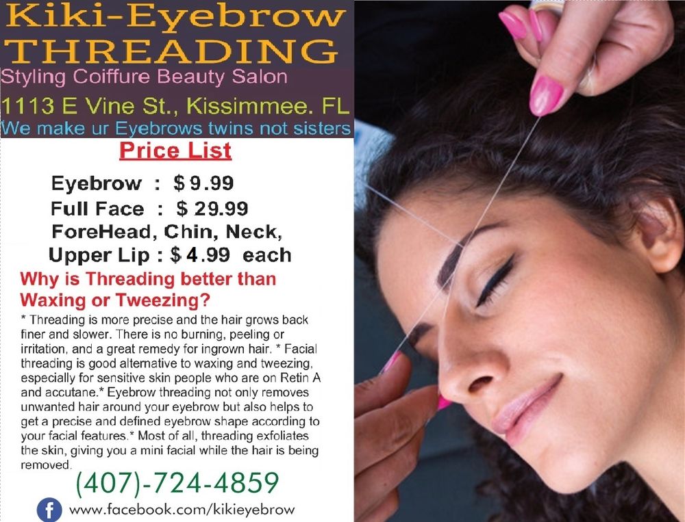 KIKI-Eyebrow Threading Logo