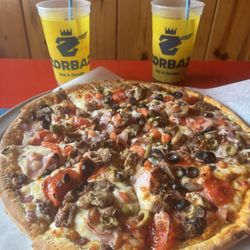 Zorbaz - Zorbaz pizza without bell peppers
