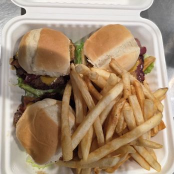 Burger NV - Bacon cheeseburger sliders... - Burgers Near Me - Reno, Nevada Burger NV - Bacon cheeseburger sliders... - Burgers Near Me - Reno, Nevada