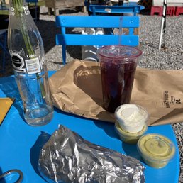 Burrito + Hibiscus Deliciousness