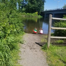 Hanging out at the river