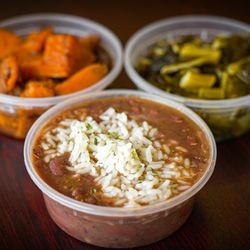 Louisiana Creole Gumbo - An assortment of our sides