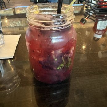 Johnny Blacks Public House - Blackberry bourbon drink - Seafood Near Me - Shelby Township, Michigan