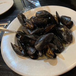 Mussels steamed