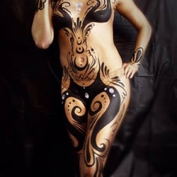 Fabulous Faces By Kellie - Body Painting for awareness!