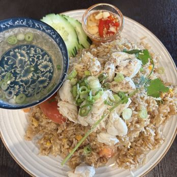 Saneh Bangkok - Lump crab fried rice - Coffee & Tea Near Me - Pleasant Hill, California