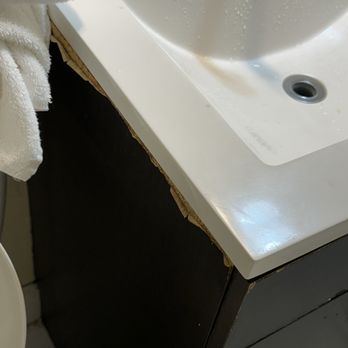 Chateau Mar Beach Resort - Vanity in bathroom - Hotels Near Me - Ormond Beach, Florida