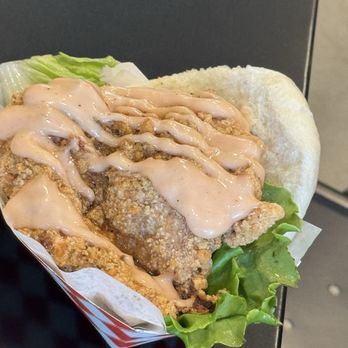 Teawich - Fried Chicken Bao Sandwich - Bubble Tea Near Me - Upland, California