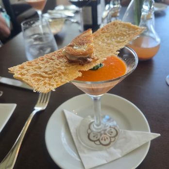 Alan Wongs Kahala - Soup and Sandwich - chilled tomato bisque with a grilled cheese foie gras sandwich - Hawaiian Near Me - Honolulu, Hawaii Alan Wongs Kahala - Soup and Sandwich - chilled tomato bisque with a grilled cheese foie gras sandwich - Hawaiian Near Me - Honolulu, Hawaii