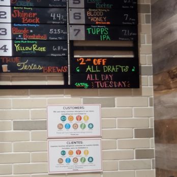 H-E-B - Adult Drink Menu - Grocery Near Me - Plano, Texas