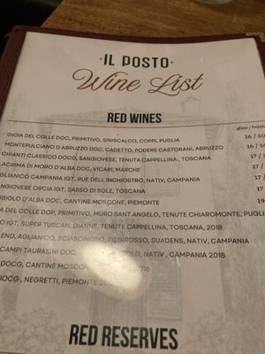 Menu photo 2 Il Posto Redondo Beach, CA Menu photo 2 Il Posto Redondo Beach, CA