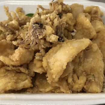 Town Sent Seafood Restaurant - Crispy Fried Squid with Salt - Seafood Near Me - Covina, California