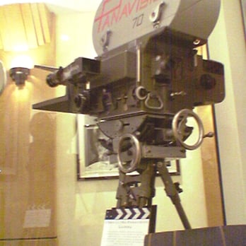 Panavision - Panavision Film Camera-What was the name of the film that used this camera for its film production? Can you read the sign? - Cinema Near Me - Woodland Hills, California Panavision - Panavision Film Camera-What was the name of the film that used this camera for its film production? Can you read the sign? - Cinema Near Me - Woodland Hills, California
