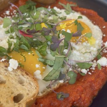 Borouge - Shakshuka with chicken sausage - Cafes Near Me - Costa Mesa, California