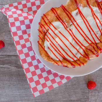 Sconey Island - Raspberry Cheesecake Scone - Desserts Near Me Sconey Island - Raspberry Cheesecake Scone - Desserts Near Me
