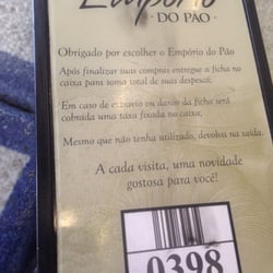 Empório do Pão - Ficha