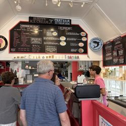 Buffy's Ice Cream - Inside the ice cream shop