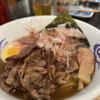Ujin - Shio with sliced beef - Ramen Near Me - San Diego, California