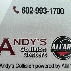 Andy's Collision Center - Shop information!