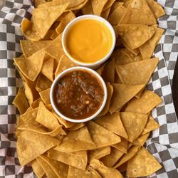 Tacos El “Toro” Kemah - Chips witn Queso & Salsa