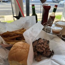 *Brisket- Burger & Fries