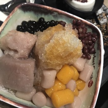 Meet Fresh - Taro ball with taro chunk (yuyuan芋圆)#4 - Desserts Near Me - Montreal, Quebec
