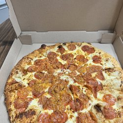 Pepperoni Alfredo Pizza