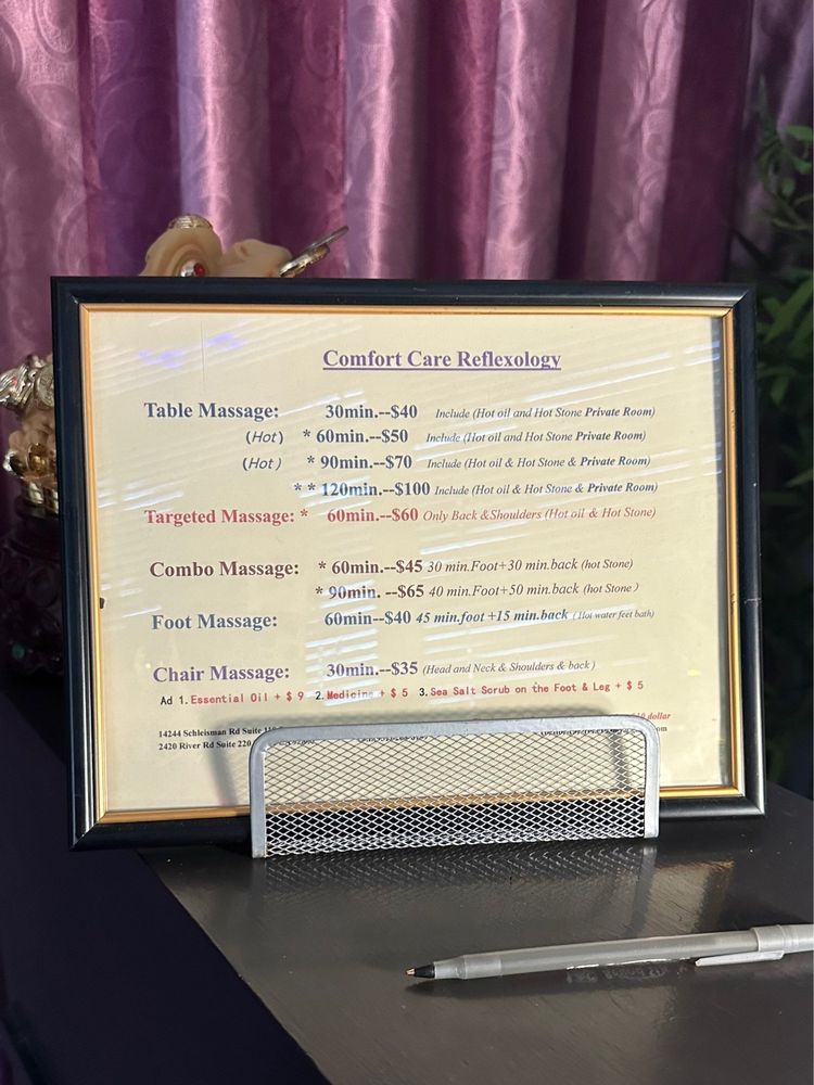 COMFORT CARE REFLEXOLOGY Updated April 2024 14 Photos & 48 Reviews