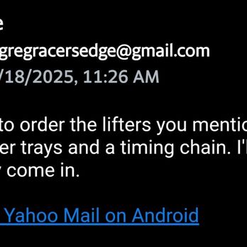 Racers Edge Tuning - After being told, I don't need pistons over the phone. - Auto Repair Near Me Racers Edge Tuning - After being told, I don't need pistons over the phone. - Auto Repair Near Me