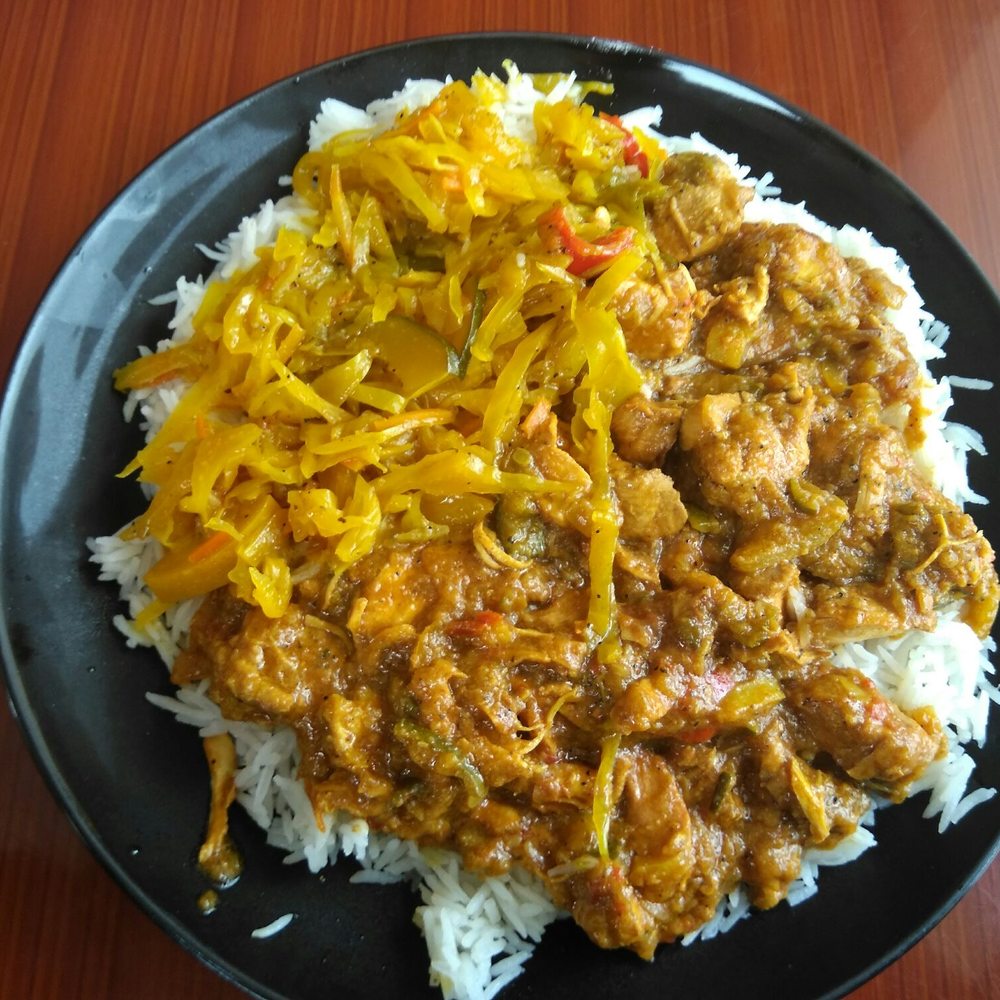Fatima's Cafe - Awsomness.  Chicken pulao ... - African Near Me - Worcester, Massachusetts