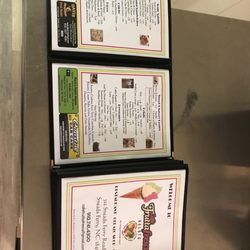 Cafe Frutta Fresca Gelato - This is a snapshot of the menu here at Cafe Frutta fresca!