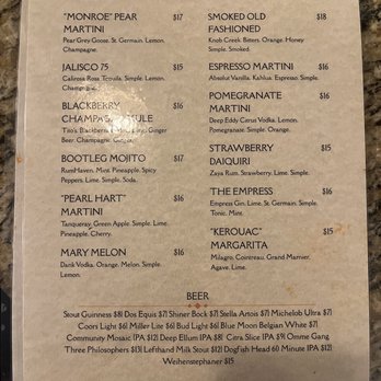 Prime 115 - Cocktail menu - Steakhouses Near Me - Waxahachie, Texas Prime 115 - Cocktail menu - Steakhouses Near Me - Waxahachie, Texas