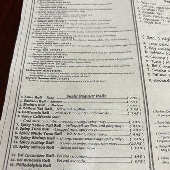 Thai Spicy - Menu - Sushi Bars Near Me - Deerfield, Ohio Thai Spicy - Menu - Sushi Bars Near Me - Deerfield, Ohio