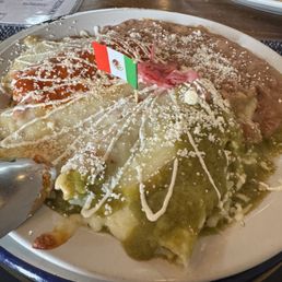 Enchiladas Verdes