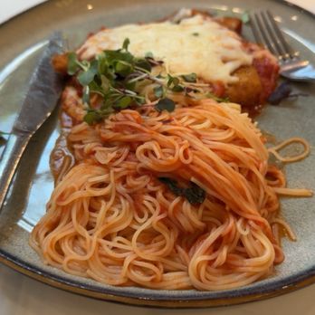 Calandra's Mediterranean Grill - Chicken parm off the happy hour bar menu - Mediterranean Near Me - Fairfield, New Jersey Calandra's Mediterranean Grill - Chicken parm off the happy hour bar menu - Mediterranean Near Me - Fairfield, New Jersey