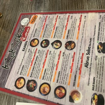 Kokoro Ramen - Menu - Ramen Near Me - Milpitas, California Kokoro Ramen - Menu - Ramen Near Me - Milpitas, California