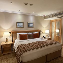 Inter Continental Istanbul Hotel - King size bed in our suite