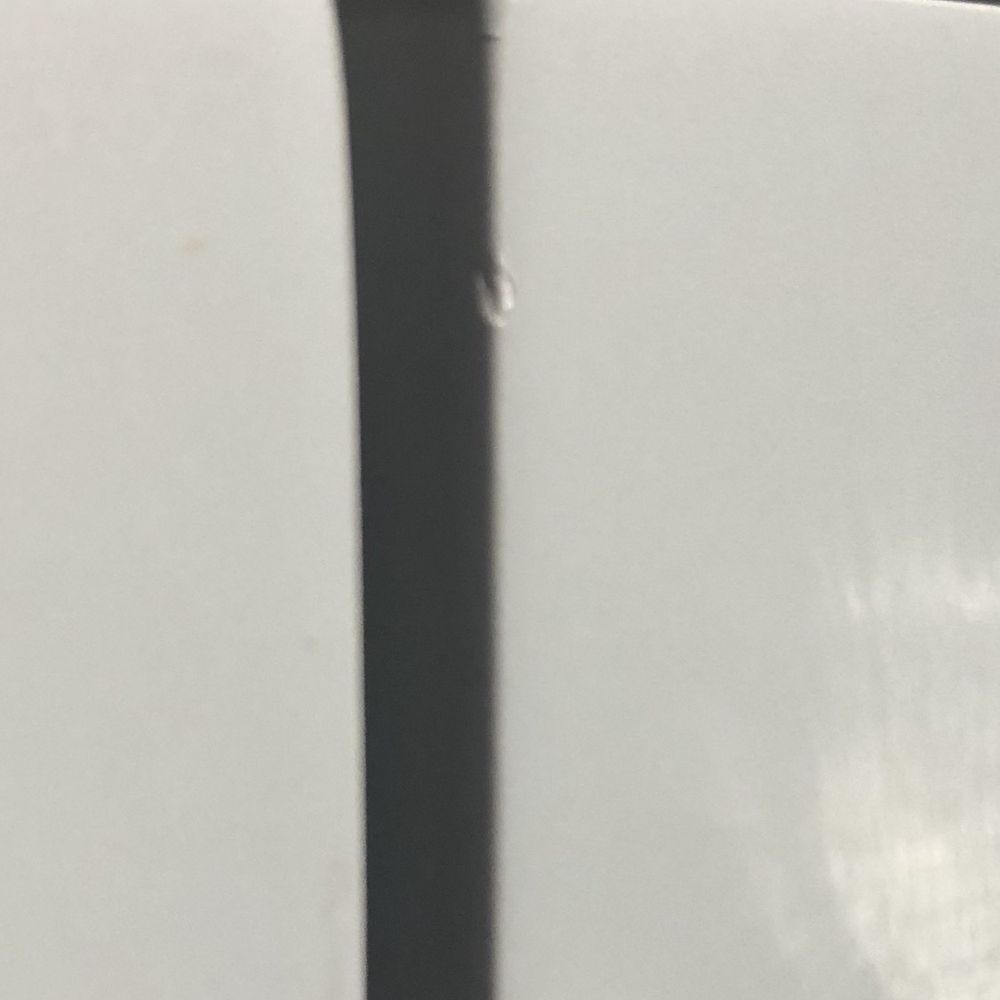 Chipped paint. Chipped paint.