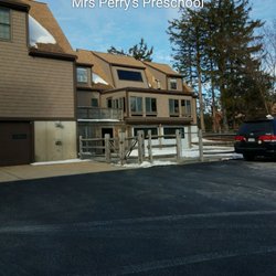 Mrs Perry's Preschool - This is the main gate area seem from the driveway.