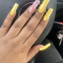 Zebra print and flower design