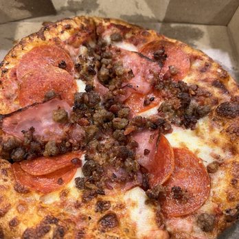 Sanpeggio's Pizza - Mr. Meaty Pizza small (7 inch) - Pizza Near Me - Birmingham, Alabama Sanpeggio's Pizza - Mr. Meaty Pizza small (7 inch) - Pizza Near Me - Birmingham, Alabama