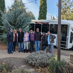 Pinot Prius, Wine-O-Palooza Tours - Happy guests at Red Ridge Farms
