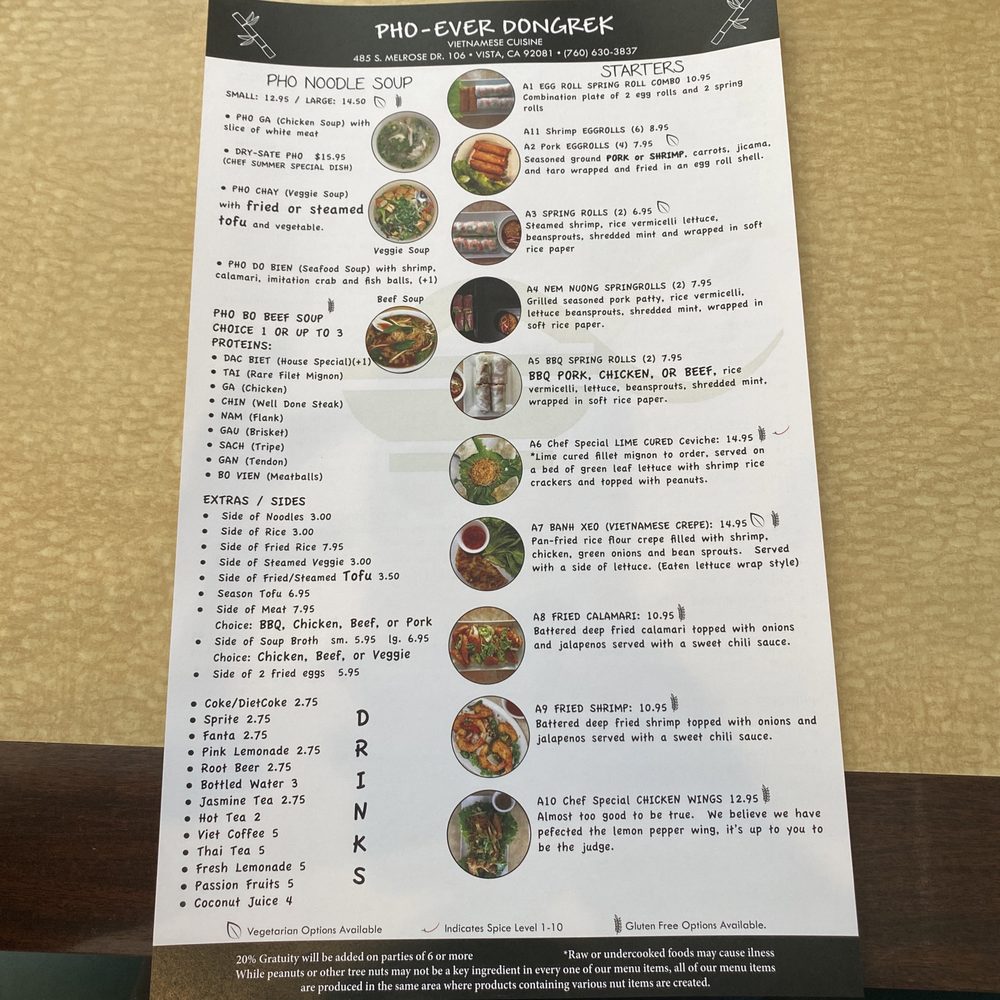 Pho Vista - Best beef broth pho around! I cruise from Oceanside for their banh mi and broth all the time  bombbb. - Vietnamese Near Me - Vista, California