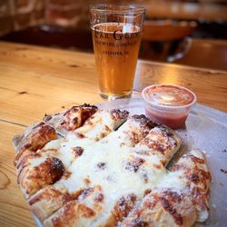 Suites at 249 - Breadsticks from Far Gohn brewery.