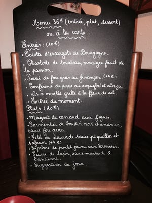 Menu photo 4 L'Estrapade Paris, 75 Menu photo 4 L'Estrapade Paris, 75