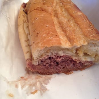 Ferring Delicatessen and Caterers - Joe's Hero
Roast Beef w/Melted Mozzarella on a Garlic Hero - Delis Near Me - Baldwin, New York Ferring Delicatessen and Caterers - Joe's Hero
Roast Beef w/Melted Mozzarella on a Garlic Hero - Delis Near Me - Baldwin, New York