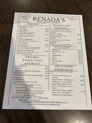 Menu photo 2 Renada’s Dearborn, MO