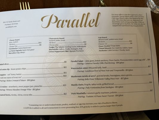 Parallel Restaurant & Wine Bar by null
