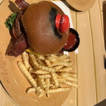 Toadstool Cafe - Mario burger - Cafes Near Me - Universal City, California Toadstool Cafe - Mario burger - Cafes Near Me - Universal City, California